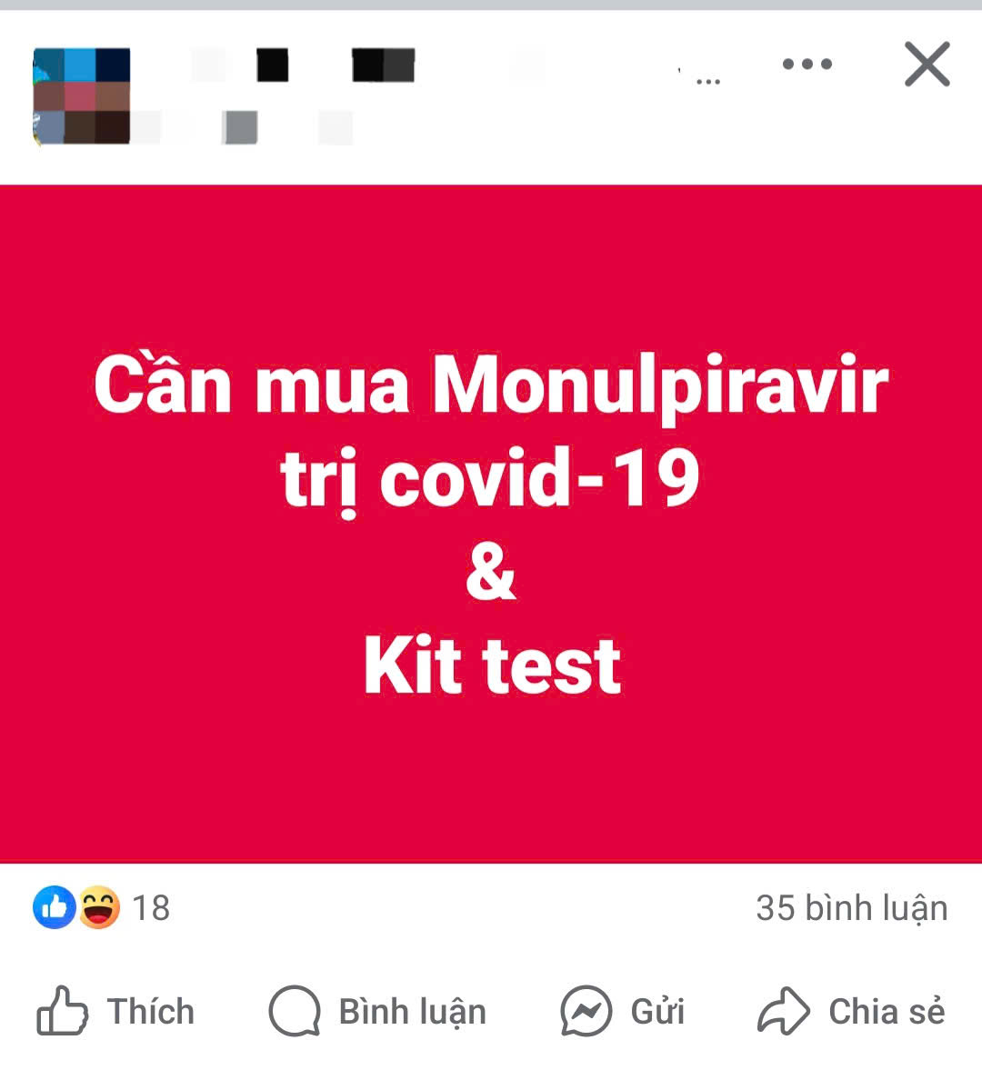 Kit test, thuốc trị COVID-19 tràn lan "chợ mạng" - Ảnh 3.