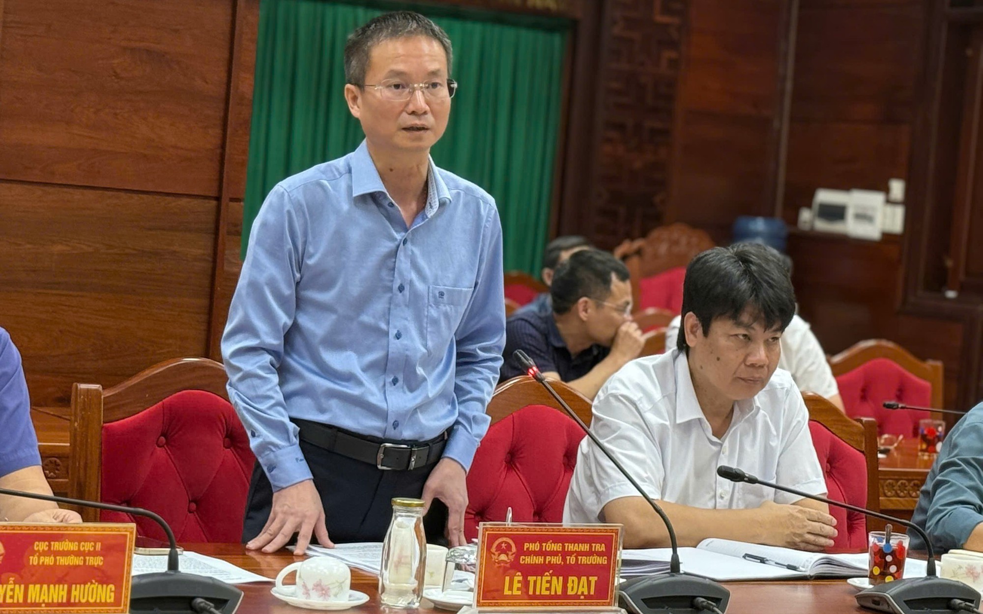 Phó Tổng Thanh tra Chính phủ làm việc với Đắk Lắk về khiếu nại, tố cáo kéo dài