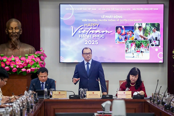 Phát động giải thưởng truyền thông "Việt Nam hạnh phúc 2025"- Ảnh 1.