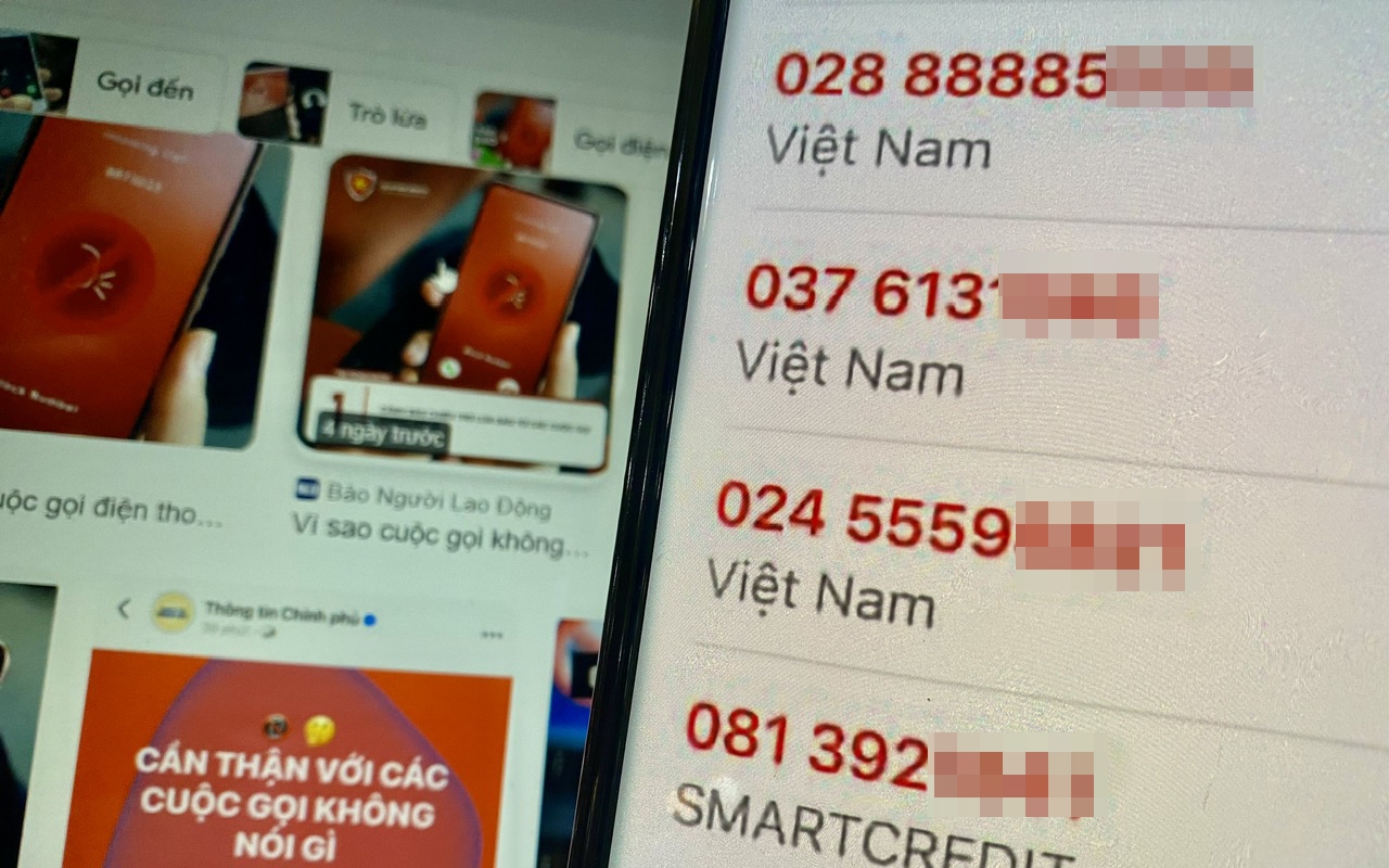 Khi bị số lạ gọi nhá máy làm phiền, người dân cần làm gì?