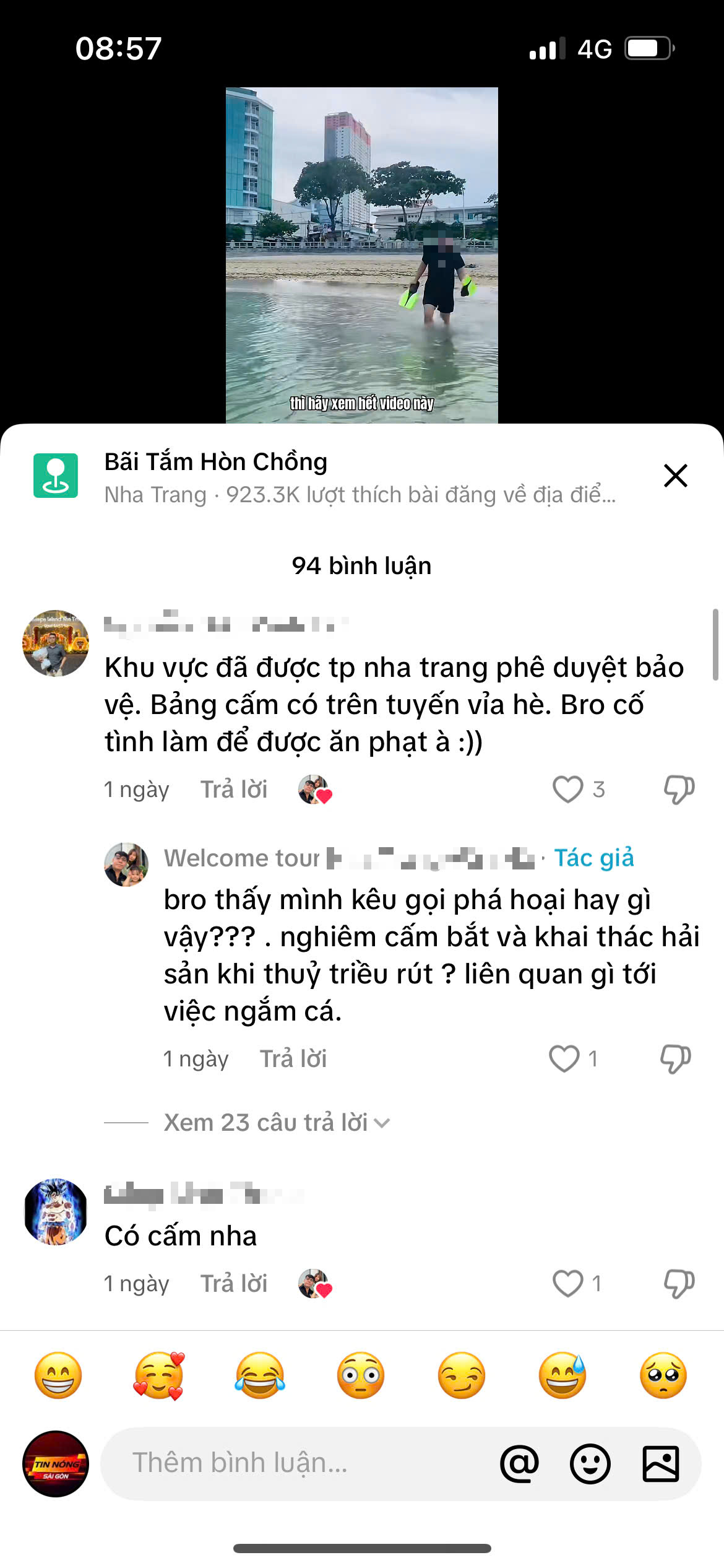 BQL Vịnh Nha Trang n&oacute;i g&igrave; về clip lặn ngắm c&aacute; ở H&ograve;n Chồng g&acirc;y tranh c&atilde;i?- Ảnh 1.