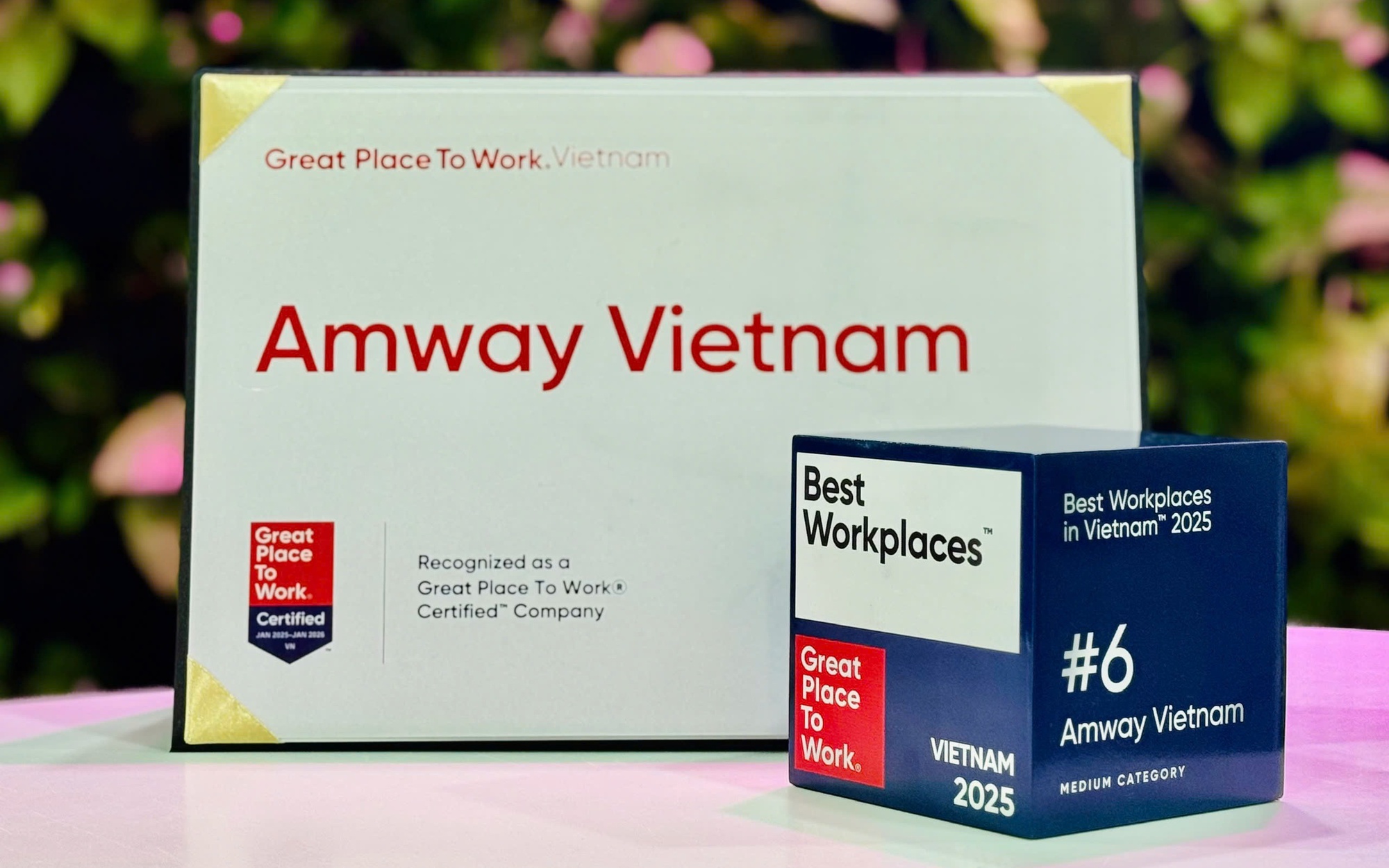 Amway Việt Nam 6 năm liền v&agrave;o Top &ldquo;Nơi l&agrave;m việc tốt nhất ch&acirc;u &Aacute;&rdquo;- Ảnh 3.