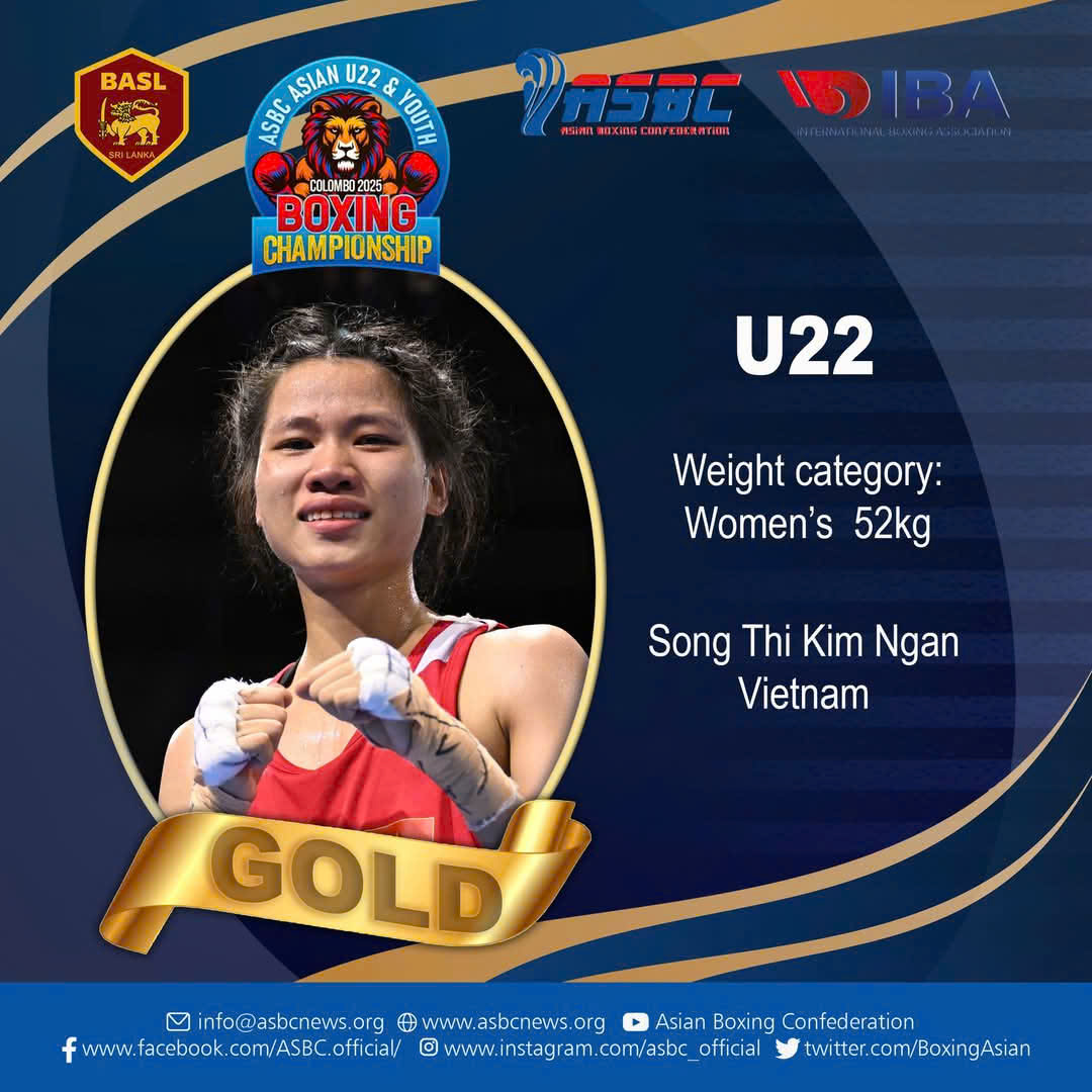 Boxing Việt Nam gi&agrave;nh hai ng&ocirc;i v&ocirc; địch trẻ ch&acirc;u &Aacute; - Ảnh 3.