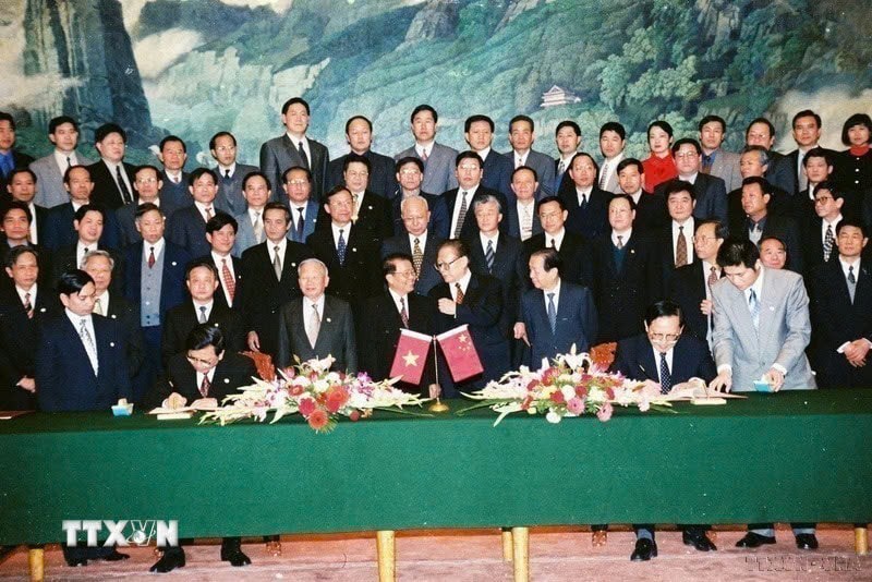 Dấu ấn cố Chủ tịch nước Trần Đức Lương với đối ngoại - Ảnh 4.