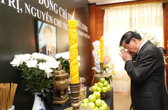 L&atilde;nh đạo c&aacute;c nước tr&acirc;n trọng đ&oacute;ng g&oacute;p của nguy&ecirc;n Chủ tịch nước Trần Đức Lương- Ảnh 1.