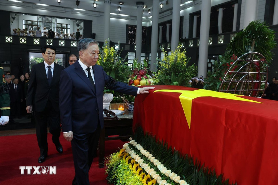 Lễ Quốc tang nguy&ecirc;n Chủ tịch nước Trần Đức Lương- Ảnh 4.