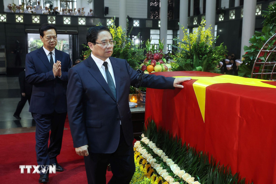 Lễ Quốc tang nguy&ecirc;n Chủ tịch nước Trần Đức Lương- Ảnh 8.