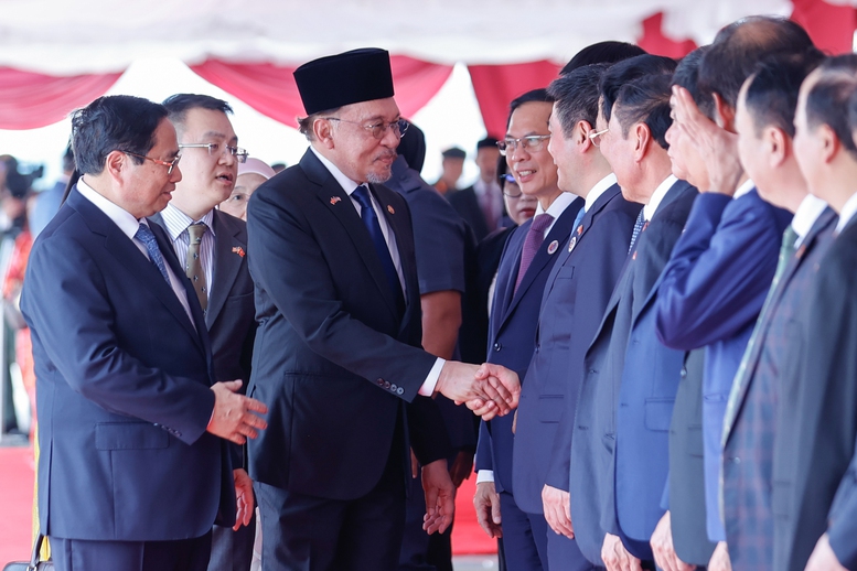 Lễ đ&oacute;n Thủ tướng Phạm Minh Ch&iacute;nh thăm ch&iacute;nh thức Malaysia- Ảnh 8.