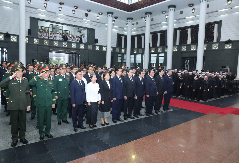 Funeral service held for former State President Tran Duc Luong- Ảnh 2.