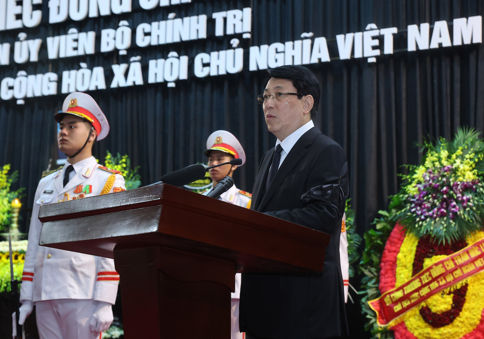 Funeral service held for former State President Tran Duc Luong- Ảnh 5.