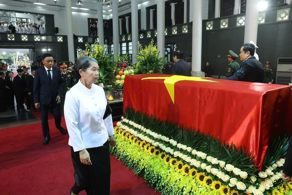 Funeral service held for former State President Tran Duc Luong- Ảnh 8.