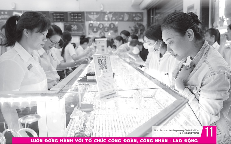 Báo in Người Lao Động 26-5: Nghiên cứu lập sàn giao dịch vàng