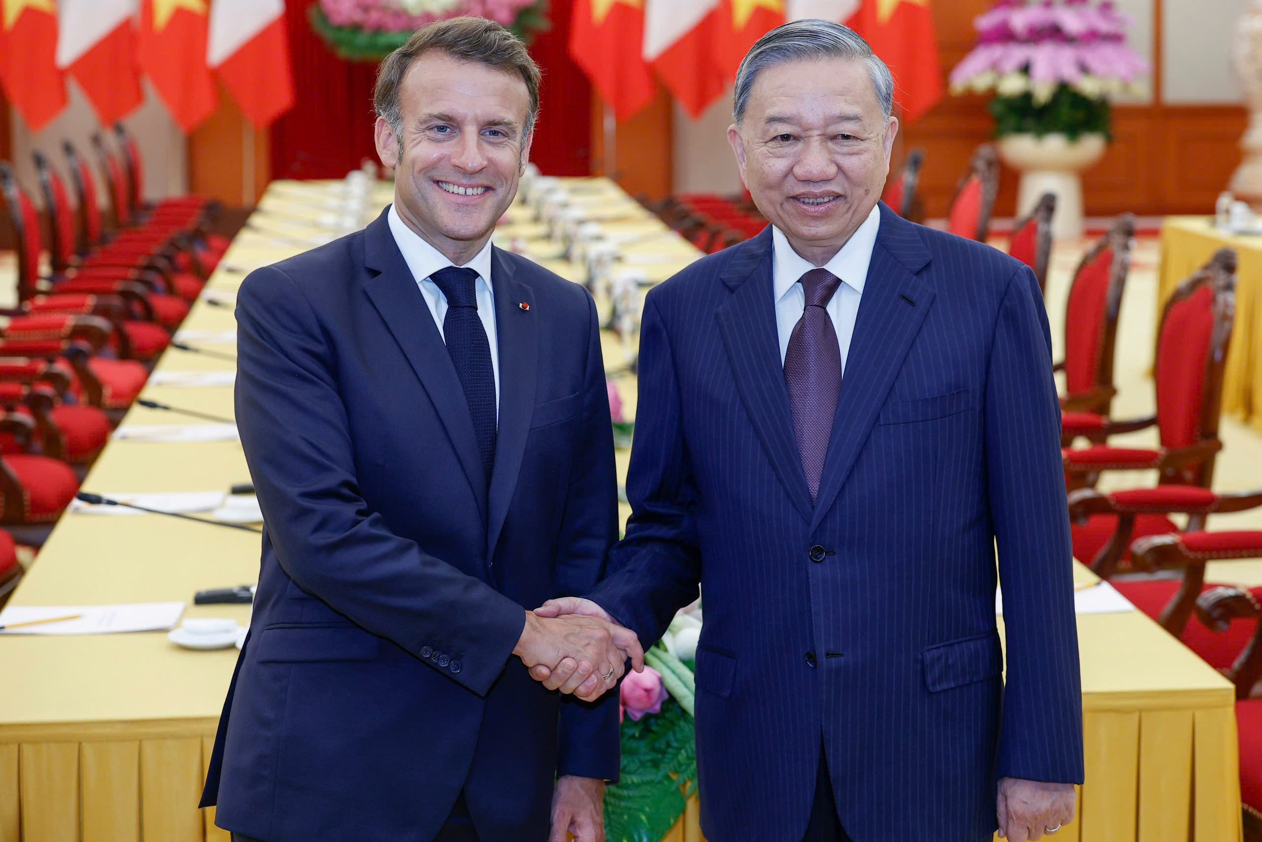 Tổng Bí thư Tô Lâm: Đưa khoa học công nghệ thành trụ cột hợp tác mới Việt Nam - Pháp- Ảnh 1.