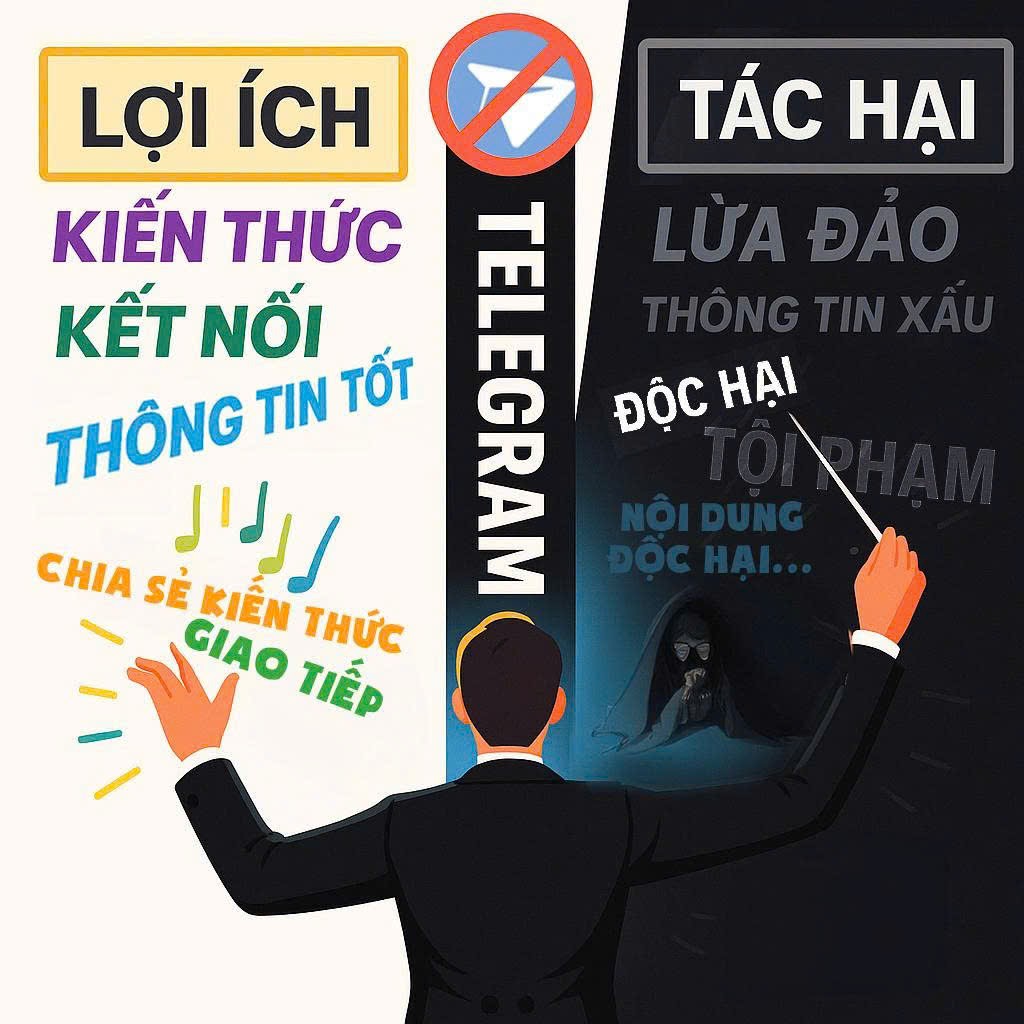 Lăng k&iacute;nh AI: Telegram - tốt, xấu phụ thuộc c&aacute;ch con người sử dụng!- Ảnh 1.