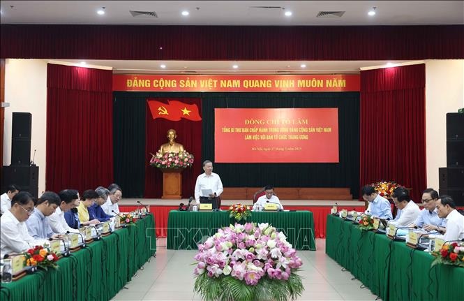 Tổng Bí thư Tô Lâm: Cán bộ bị kỷ luật không giữ chức vụ cao hơn, quan trọng- Ảnh 1.