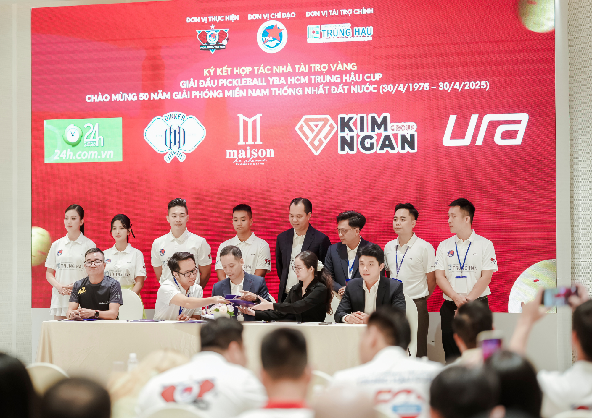 URA tài trợ chính thức Giải Pickleball YBA HCM 2025 Trung Hậu Cup- Ảnh 2.
