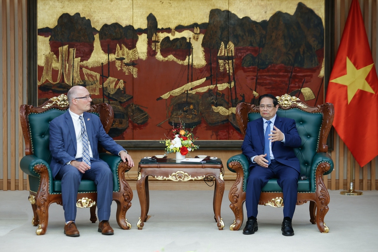 Thủ tướng Phạm Minh Ch&iacute;nh đề nghị Mỹ đưa Việt Nam khỏi danh s&aacute;ch kiểm so&aacute;t xuất khẩu chiến lược- Ảnh 2.