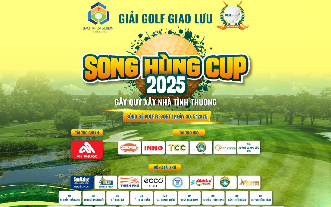 Giải Golf vô địch đồng đội tranh Cúp Song Hùng 2025
