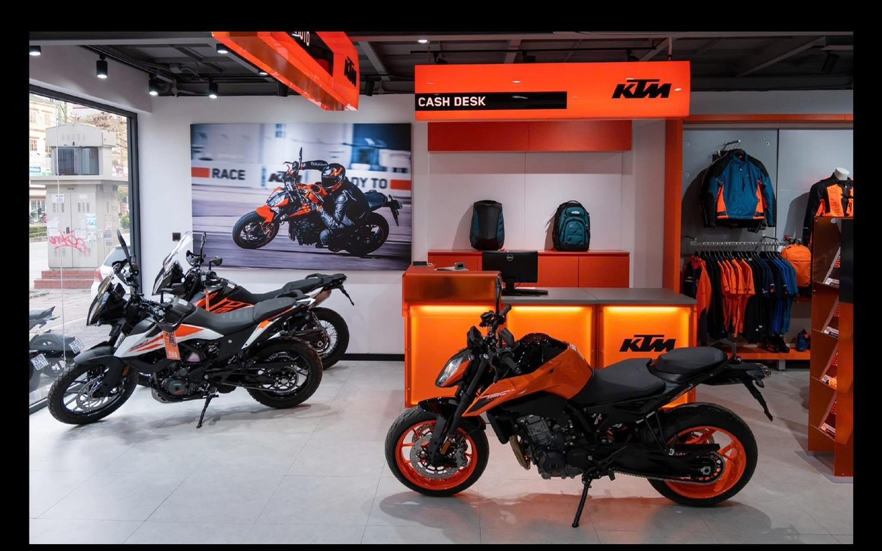 Showroom mô tô KTM ngừng hoạt động sau khi ồ ạt khuyến mãi