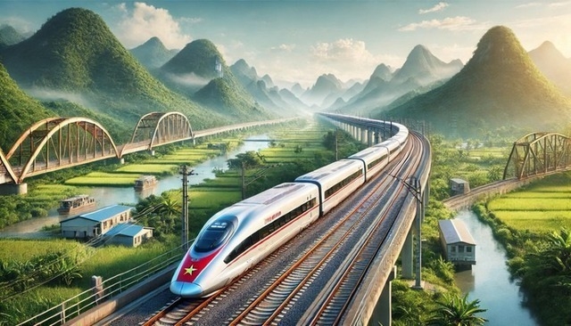 Chủ tịch THACO nói về đề xuất làm đường sắt tốc độ cao Bắc - Nam - Ảnh 1.