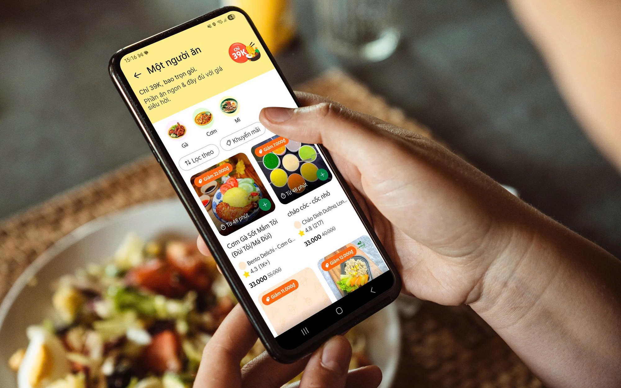 GrabFood ra mắt sản phẩm giúp việc đặt đồ ăn dễ dàng, tiết kiệm hơn cho một người