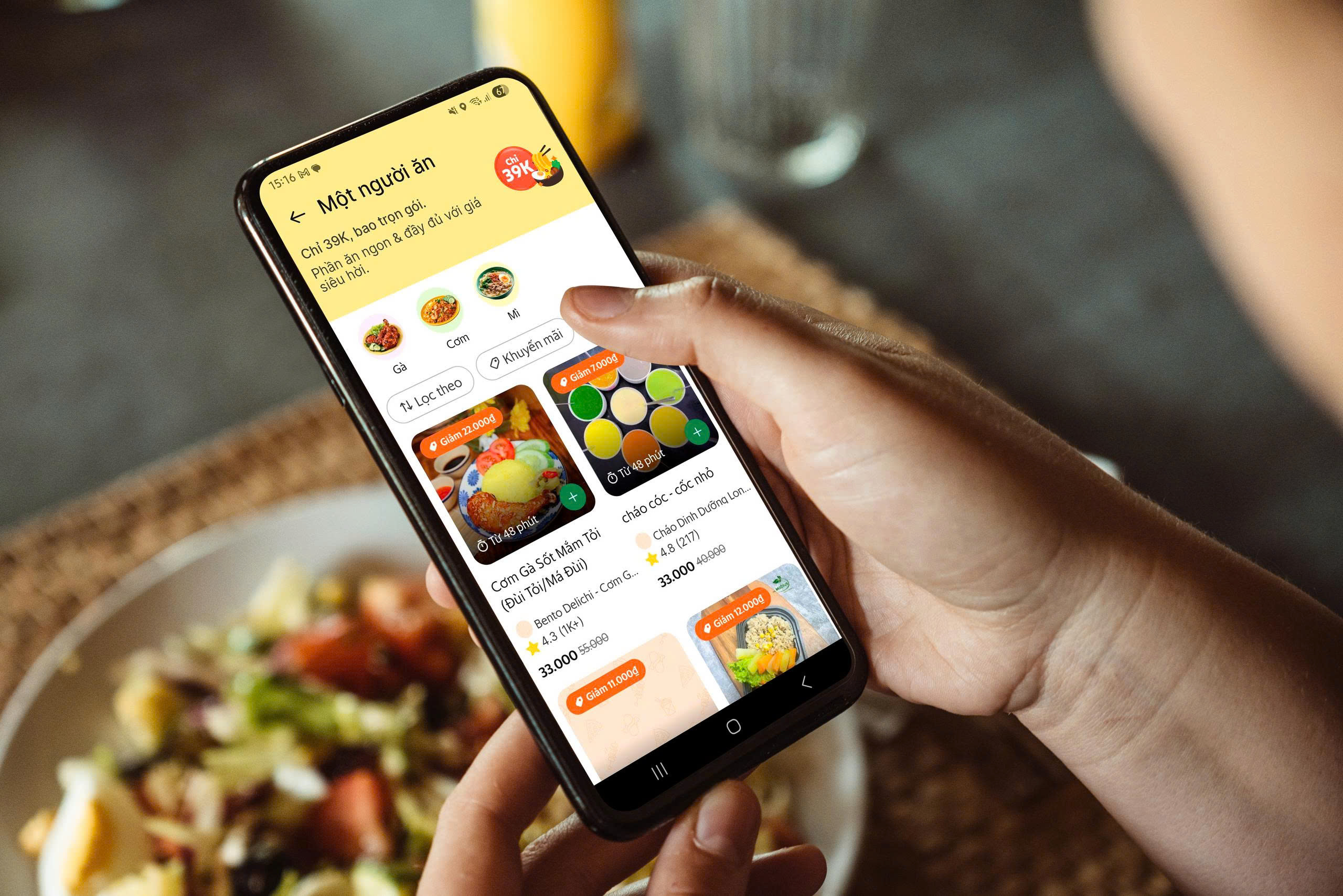 GrabFood ra mắt sản phẩm gi&uacute;p việc đặt đồ ăn dễ d&agrave;ng, tiết kiệm hơn cho một người- Ảnh 1.