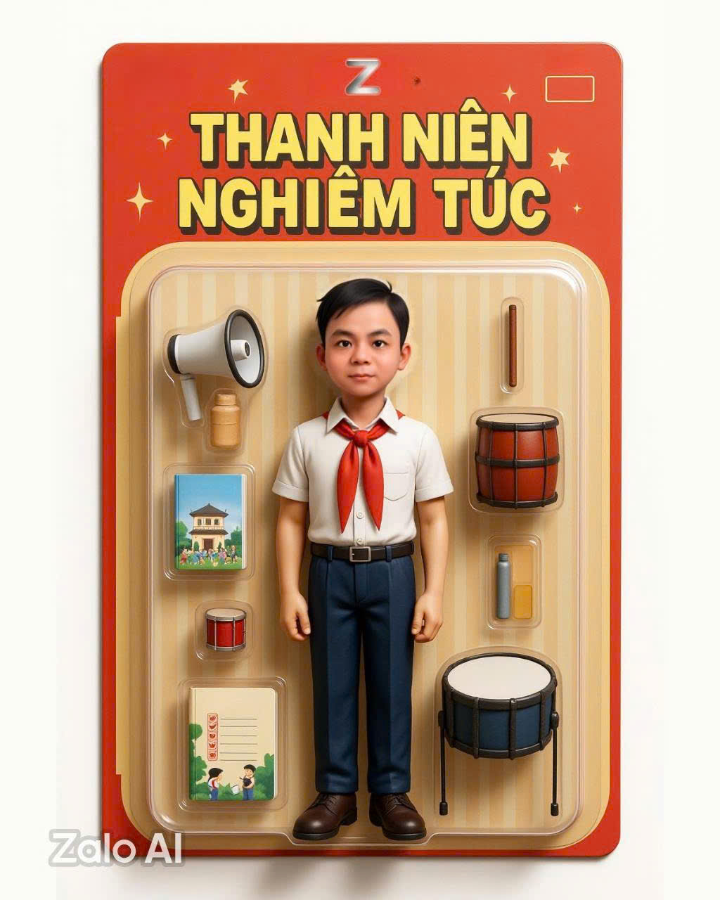 Chiến dịch "trở lại tuổi học tr&ograve;" của Zalo bị li&ecirc;n tưởng đến trend "đ&oacute;ng hộp" ChatGPT - Ảnh 3.