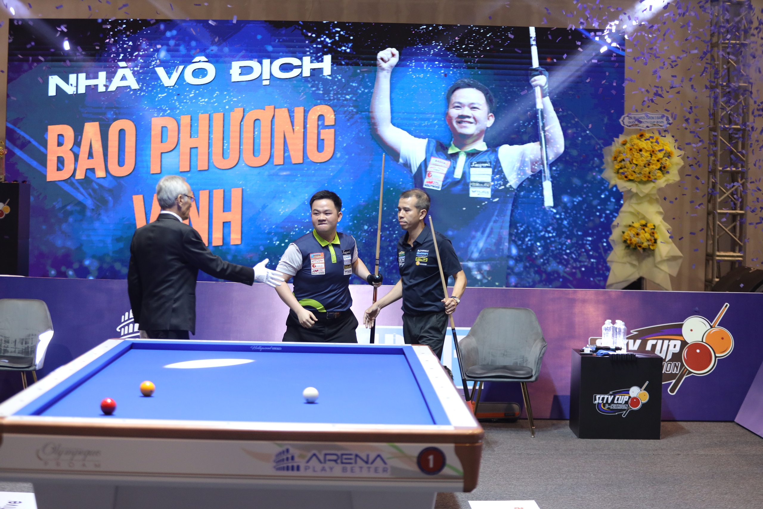 Bao Phương Vinh v&ocirc; địch billiards SCTV Cup 2025, nhận nửa tỉ tiền thưởng- Ảnh 4.