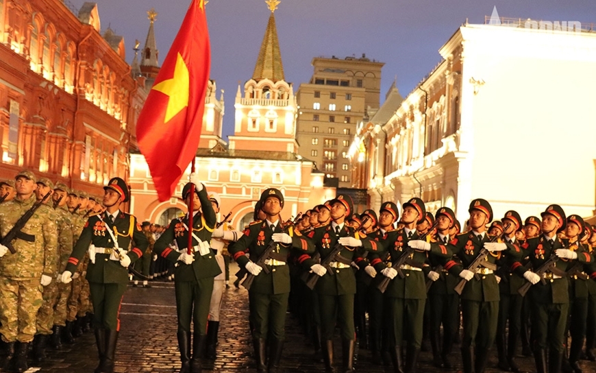 Vietnam Honored: 86 military personnel to join Red Square Parade