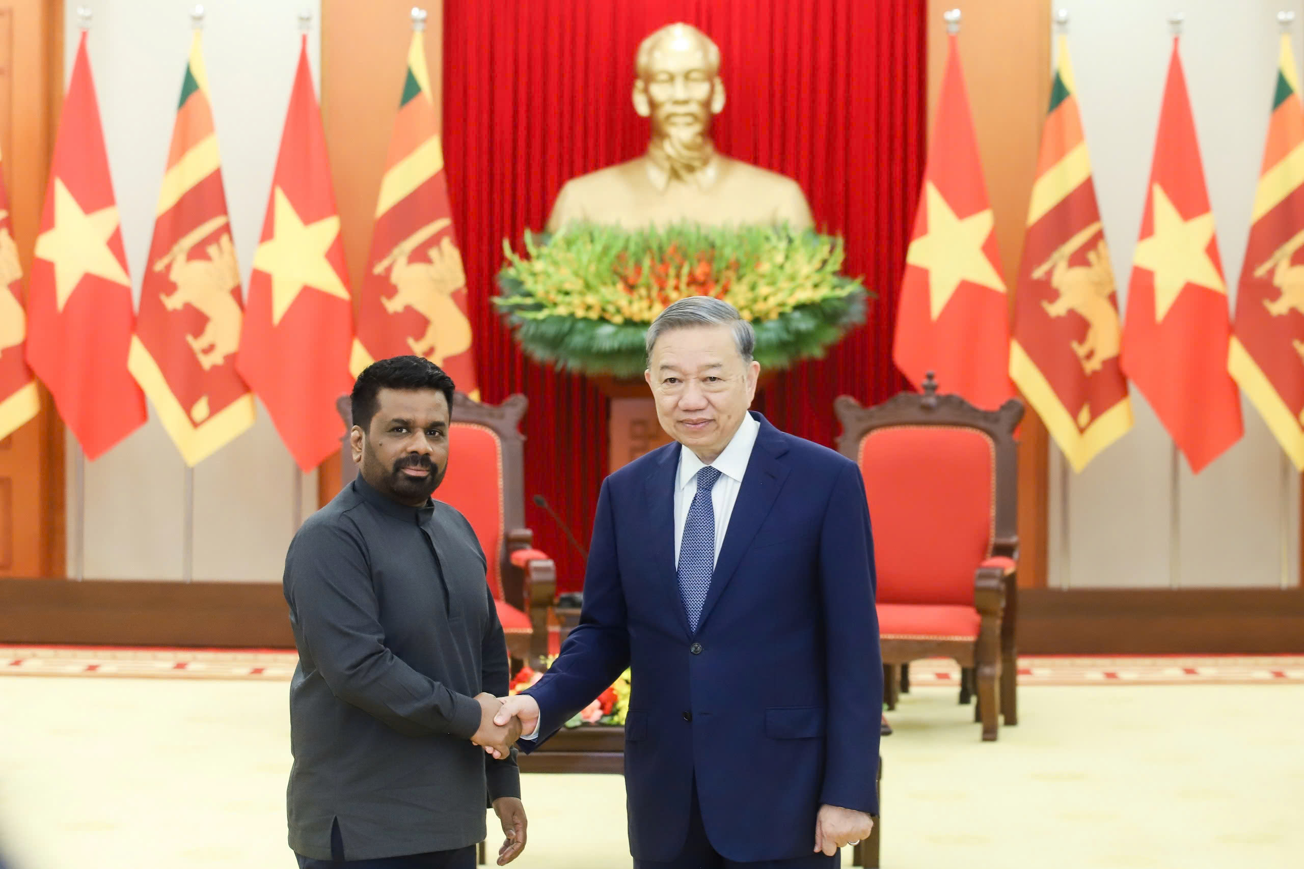 Tổng Bí thư Tô Lâm tiếp Tổng thống Sri Lanka- Ảnh 3.