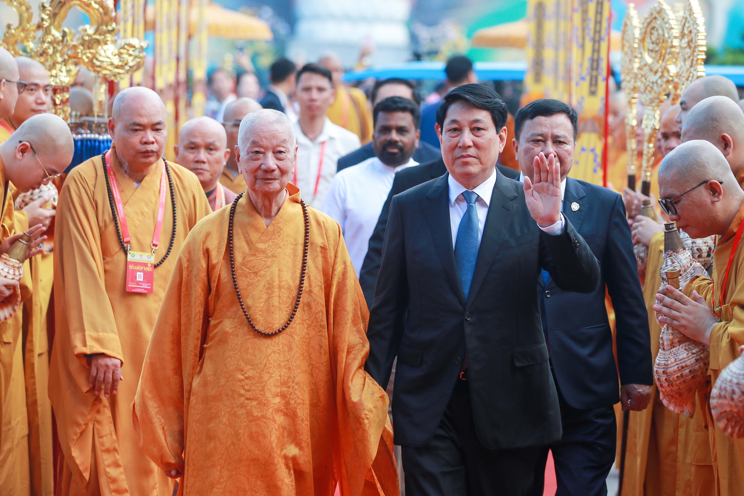To&agrave;n cảnh lễ khai mạc Vesak Li&ecirc;n Hợp Quốc 2025 - Ảnh 4.