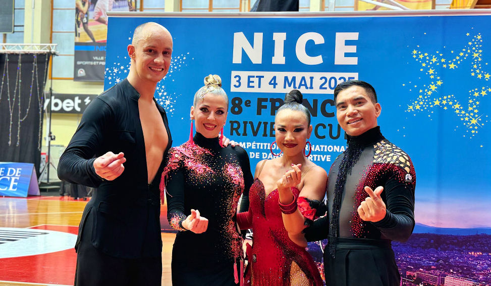 Cặp đ&ocirc;i dancesport Việt Nam lọt top 30 xuất sắc nhất thế giới lứa tuổi trung ni&ecirc;n- Ảnh 5.