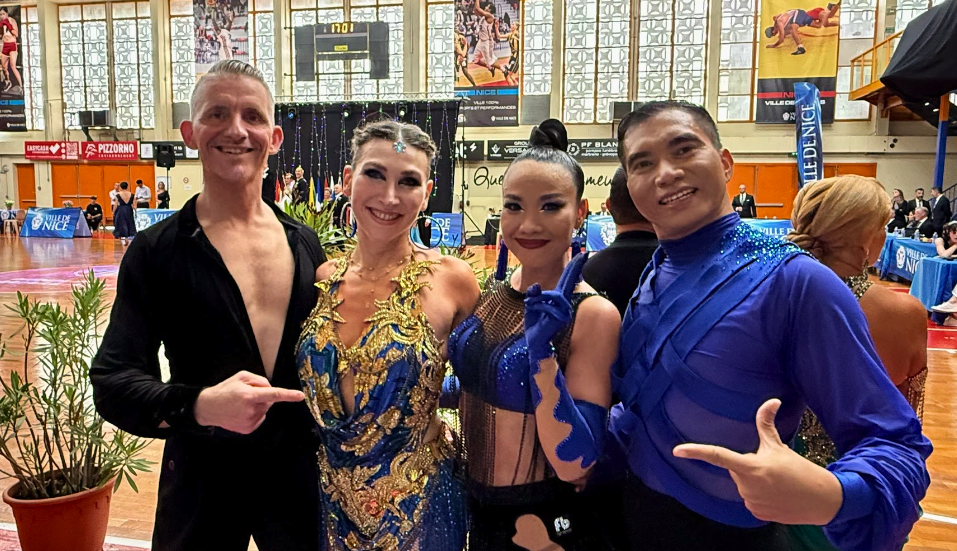 Cặp đ&ocirc;i dancesport Việt Nam lọt top 30 xuất sắc nhất thế giới lứa tuổi trung ni&ecirc;n- Ảnh 4.