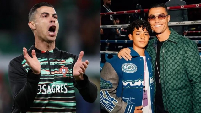 Con trai Ronaldo sắp c&oacute; lần đầu kho&aacute;c &aacute;o Bồ Đ&agrave;o Nha, cơ hội s&aacute;t c&aacute;nh c&ugrave;ng cha- Ảnh 1.