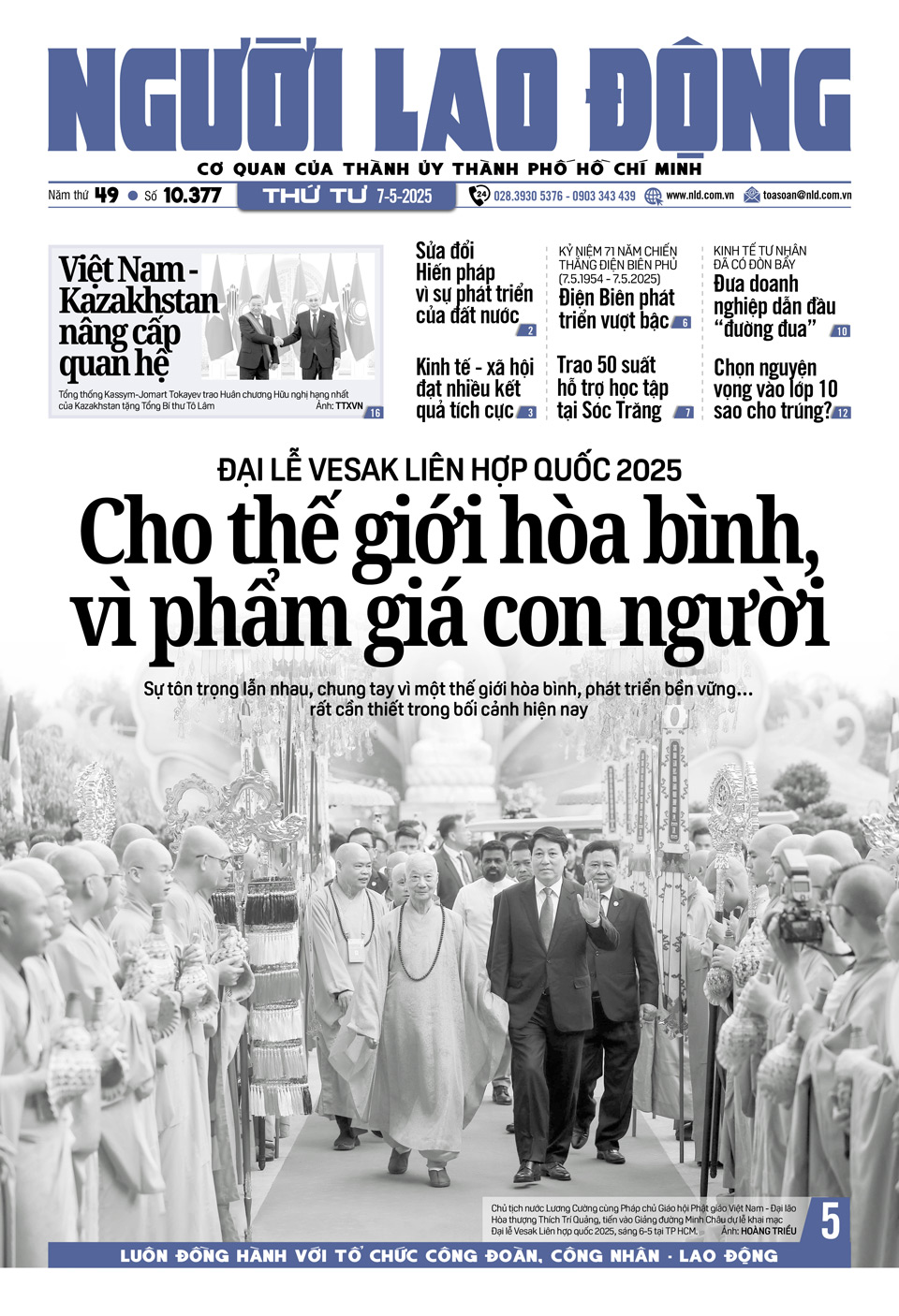 B&aacute;o in ng&agrave;y 7-5: Kinh doanh đồ chay b&ugrave;ng nổ trong m&ugrave;a Phật Đản (Vesak) - Ảnh 1.