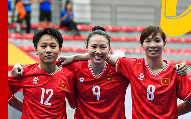 Futsal nữ Việt Nam tiến sát vé World Cup - Ảnh 2.