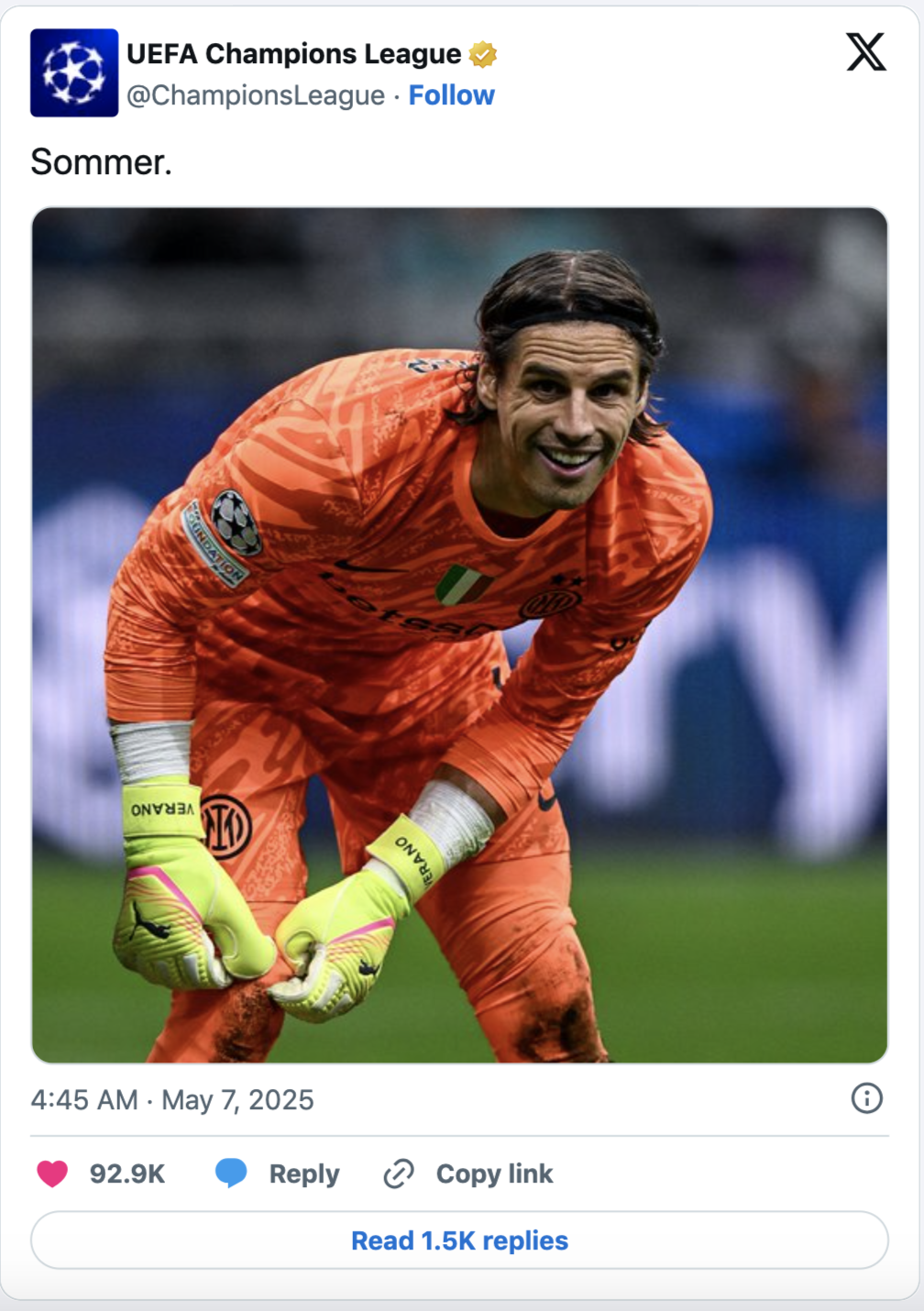 Yann Sommer sắm vai người h&ugrave;ng, Inter Milan hi&ecirc;n ngang v&agrave;o chung kết - Ảnh 6.