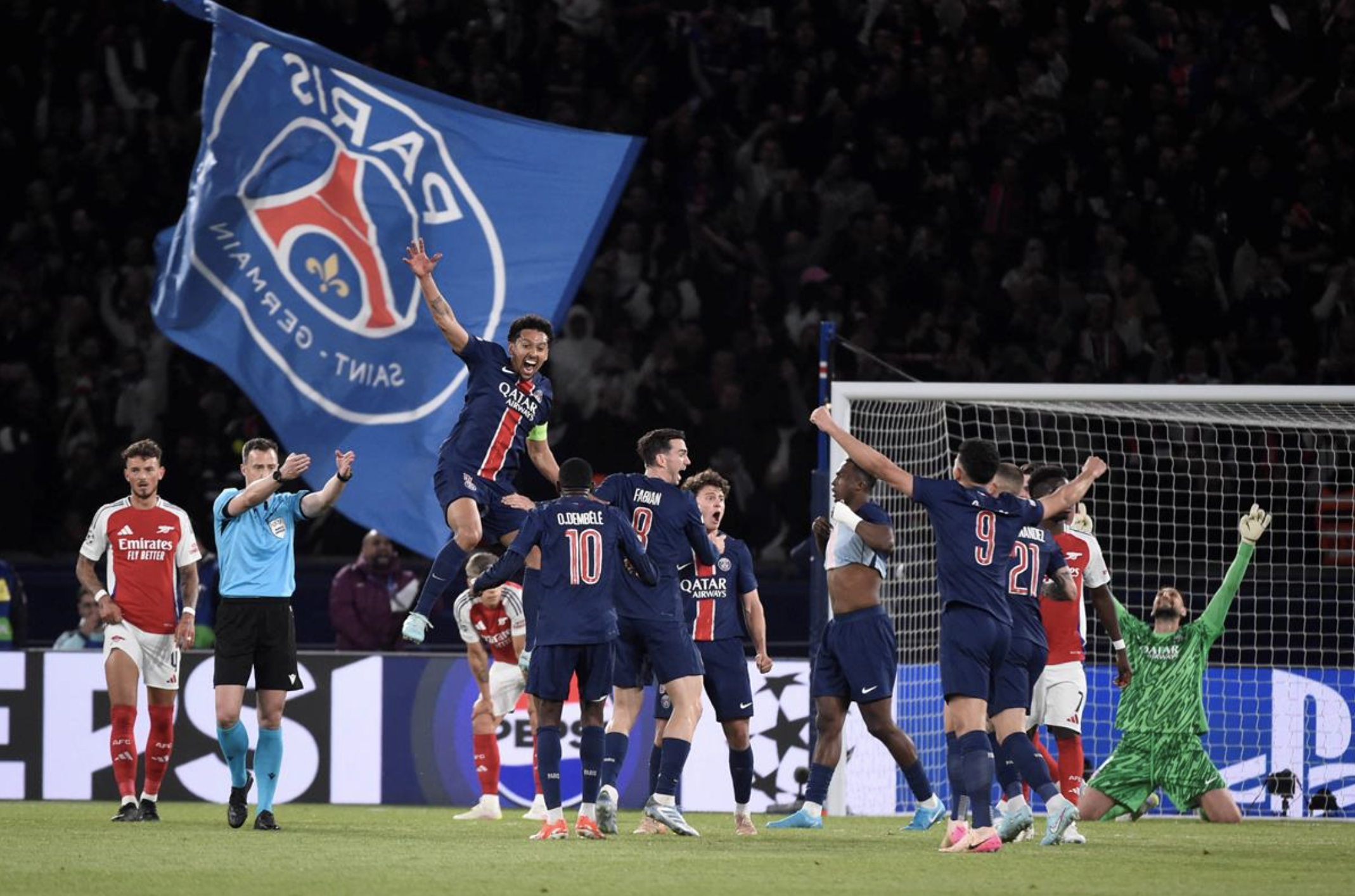 Arsenal thua bạc nhược, PSG vỡ &ograve;a v&eacute; chung kết Champions League- Ảnh 10.
