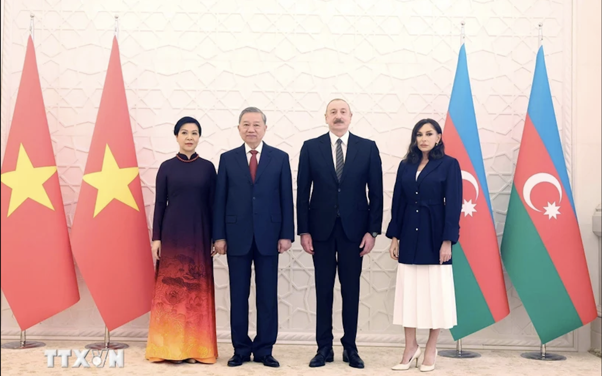 Lễ đón Tổng Bí thư Tô Lâm và Phu nhân thăm cấp Nhà nước Azerbaijan