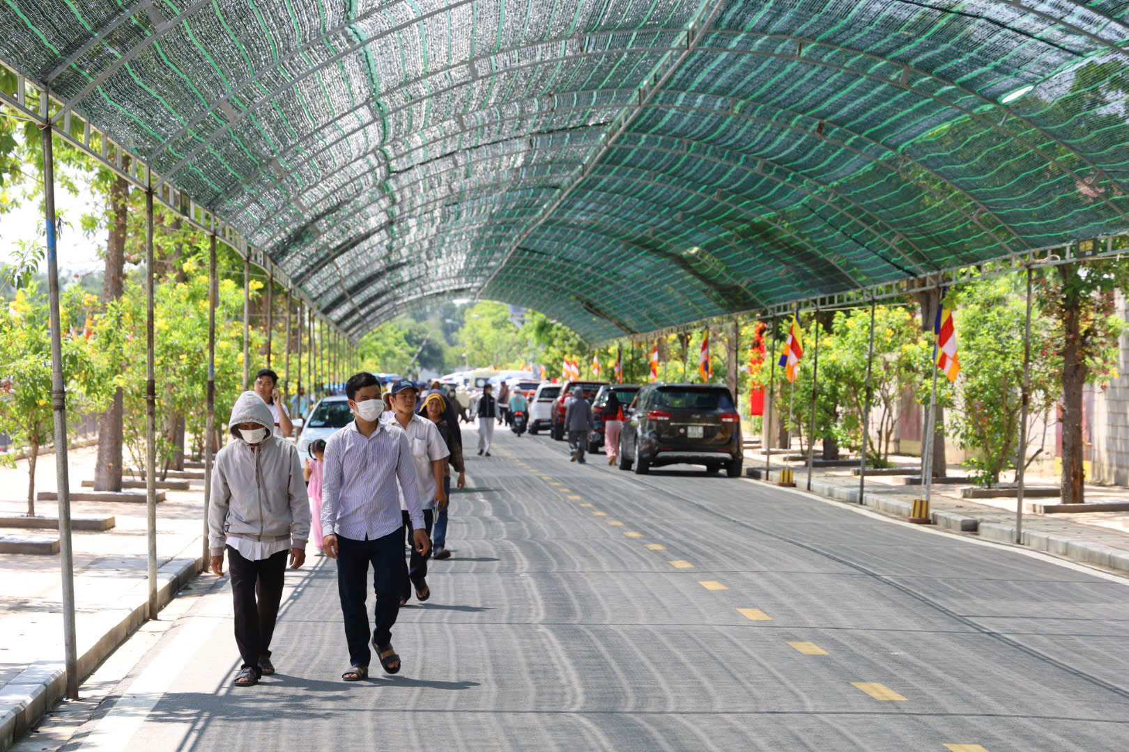 Hình ảnh tại chùa Thanh Tâm trước khi Xá lợi Đức Phật tới Tây Ninh - Ảnh 5.