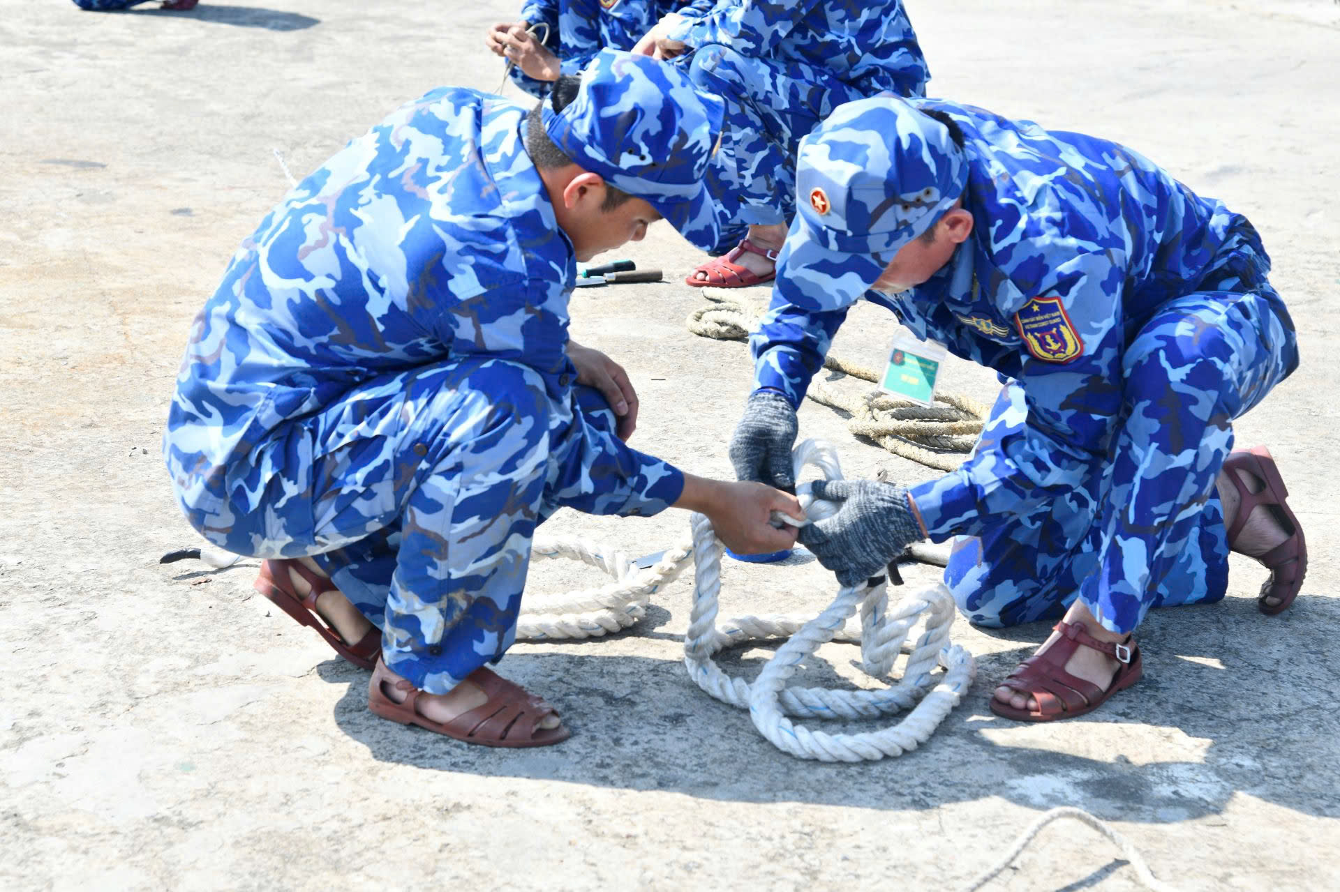 Hải đo&agrave;n 21 tổ chức th&agrave;nh c&ocirc;ng Hội thao thủy nghiệp cơ bản năm 2025- Ảnh 2.