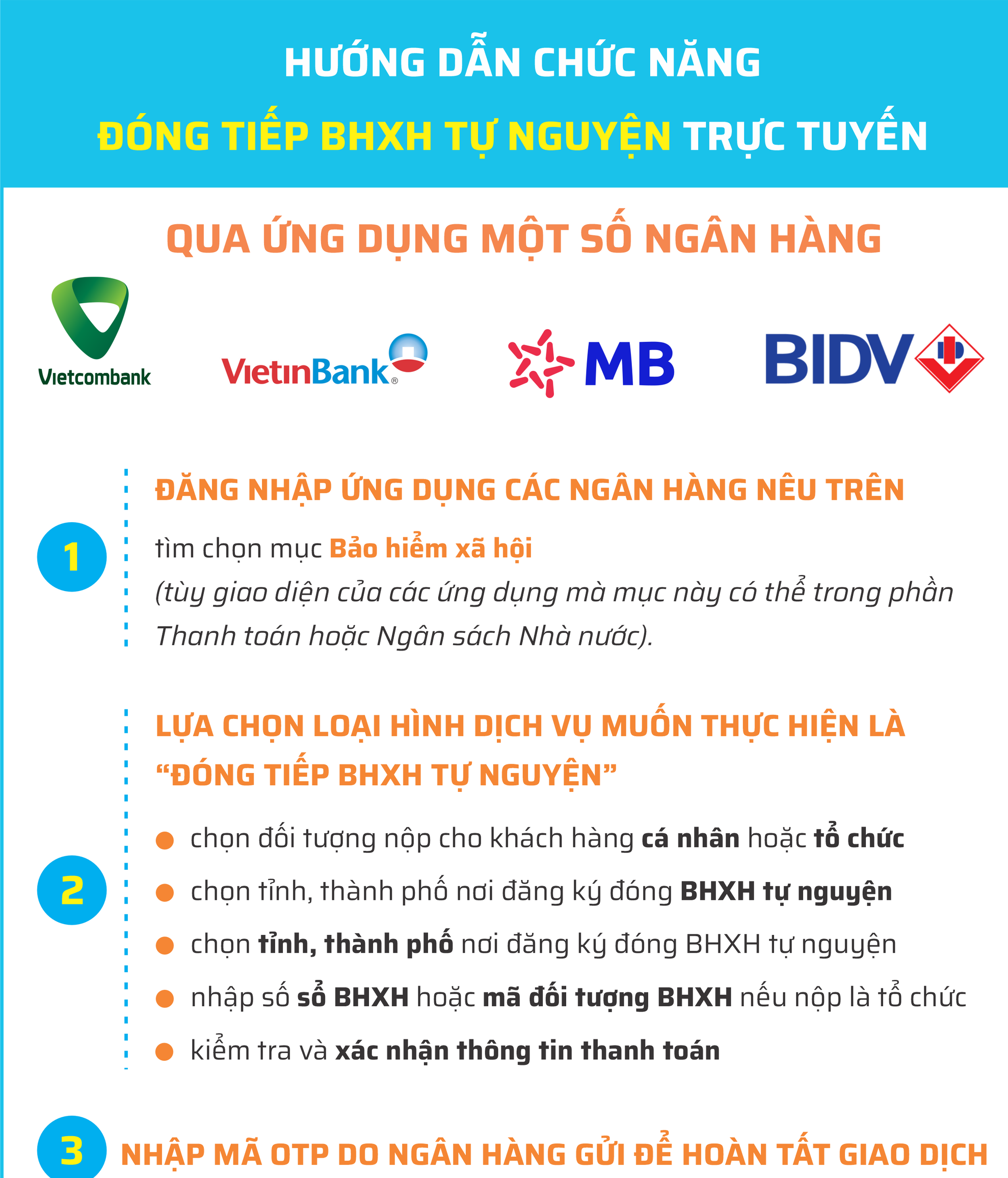 Tham gia BHXH, BHYT dễ d&agrave;ng qua dịch vụ c&ocirc;ng v&agrave; app ng&acirc;n h&agrave;ng - Ảnh 4.