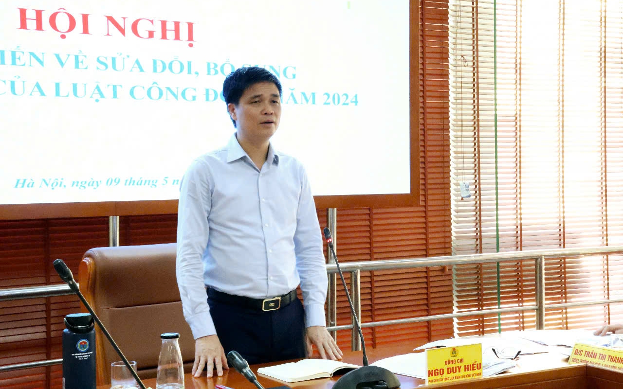 Cần giữ vững vai trò của Công đoàn sau tinh gọn tổ chức bộ máy
