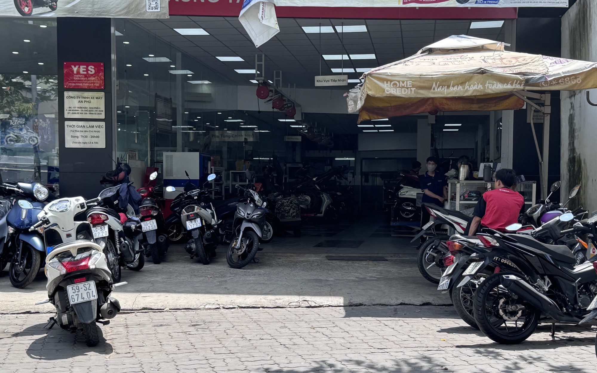 Thông tin mới vụ xe máy Yamaha nghi bị đóng lại số động cơ
