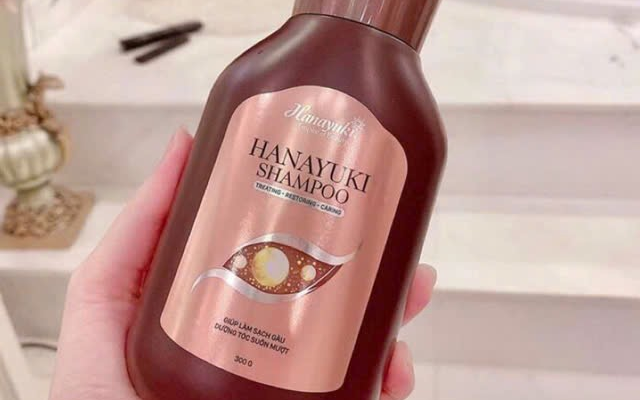 VB Group thông báo thu hồi lô dầu gội Hanayuki Shampoo