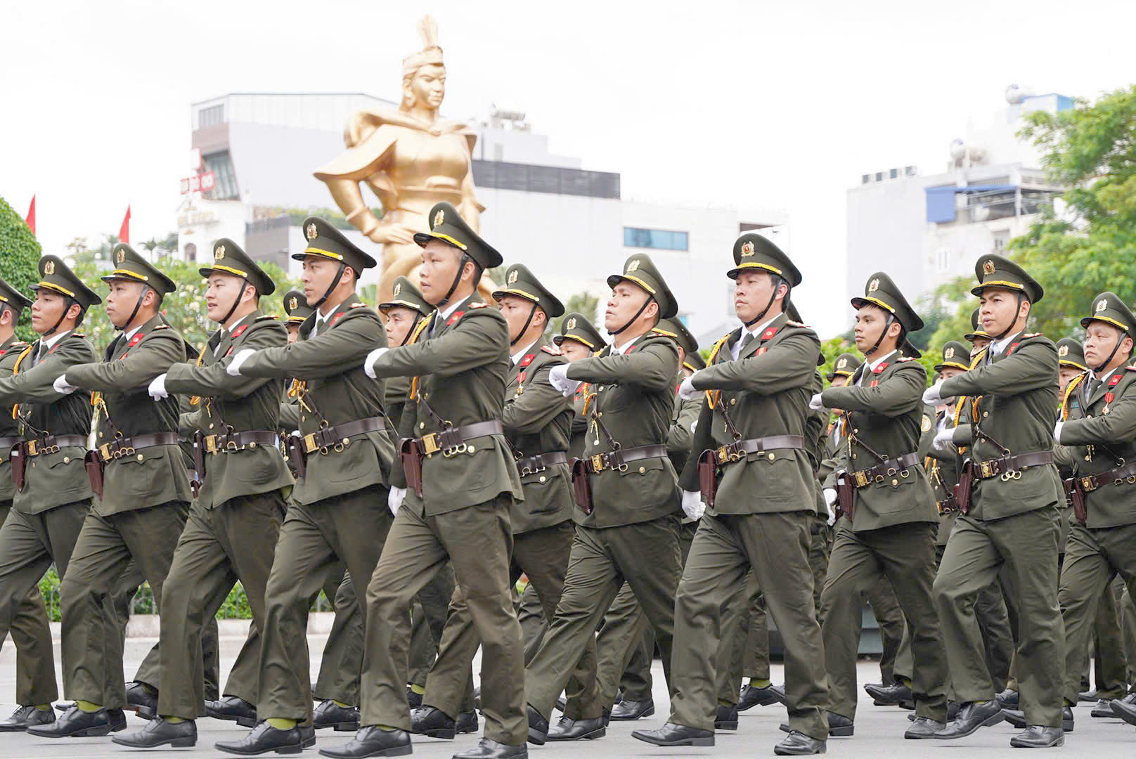 Hơn 3.000 người hợp luyện diễu h&agrave;nh kỷ niệm 70 năm giải ph&oacute;ng Hải Ph&ograve;ng - Th&agrave;nh phố Anh h&ugrave;ng- Ảnh 11.