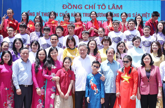 Chăm lo trẻ em khuyết tật là cam kết nhân đạo, thước đo văn minh - Ảnh 1.