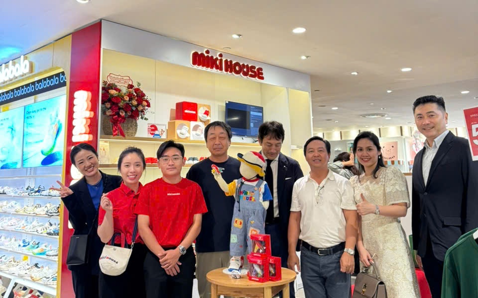 Miki House khai trương cửa hàng trong Takashimaya TP HCM vào ngày Quốc tế thiếu nhi 1-6
