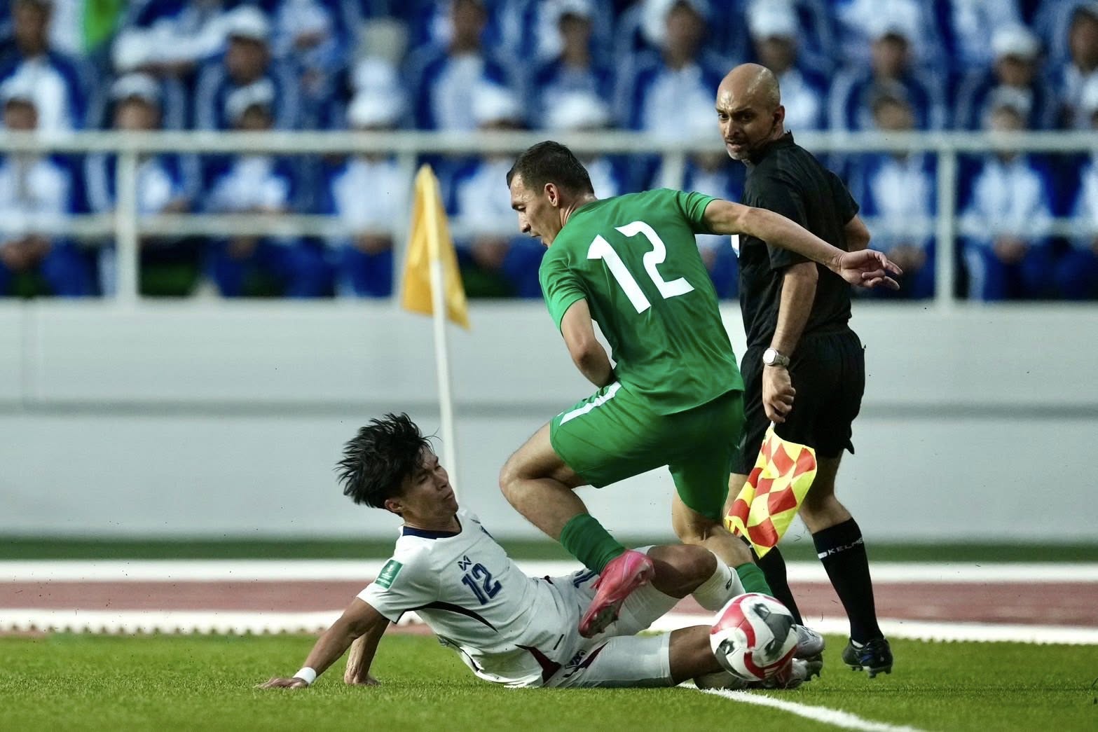 Thái Lan thua sốc Turkmenistan, nguy cơ lỡ hẹn Asian Cup 2027- Ảnh 1.