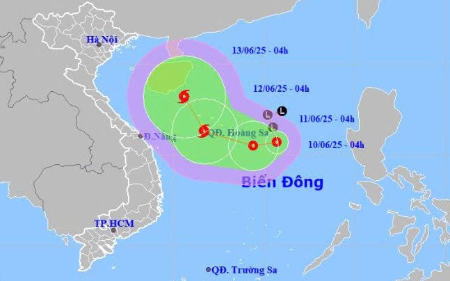 Dự báo mới nhất về hình thành bão số 1 trên Biển Đông, hướng đổ bộ